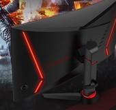 G241这个电竞显示器有点骚,居然也有特殊灯效烘托游戏气氛