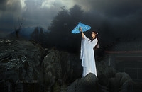 天台山侠女风情