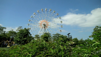 广州最近天气很好,拿着AX30去白云湖拍些风景