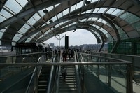 尚未完全交付使用的金沙枢纽站