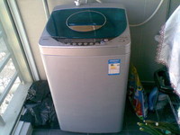 新买的洗衣机还不错