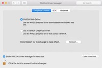 NVIDIA发布新版驱动,支持mac系统使用10系显卡