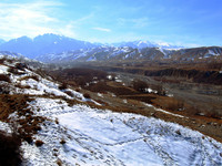 南山,从3月的雪到4月的春