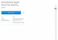 坏了直接扔掉:苹果竟开卖翻新款Apple Pencil