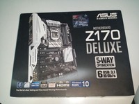 华硕Z170-DELUXE到货,原来主板也可以这么美~