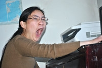 老婆属虎,顺便发点牡丹花