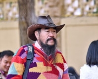 340镜头抓拍人像