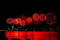 澳洲焰火国庆夜