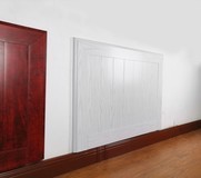 新式墙暖墙围装饰板水暖外观什么样的?与传统暖气片有啥区别?