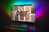 点亮游戏世界!Razer发布全新屏幕挂灯,炫酷RGB让PG SOFT更加惊艳!