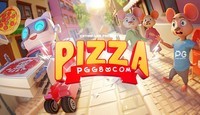 《PizzaPanic》:可爱PG猫咪机器人主角的配送披萨竞速游戏现已登陆Steam!