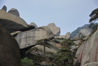 烟雨蒙蒙~天柱山