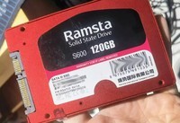 瑞势S600 120G固态硬盘88NV1120量产开卡维修教程,海力士QFG8PEM颗粒,88NV1120量产