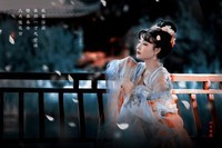 几点催花雨-古装人像几幅