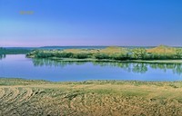 早春北疆之旅(51):流经沙漠的额尔齐斯河