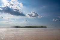 看逆光表现,没有机会去云南看澜沧江大拐弯,在济南看看黄河大弯吧