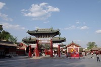 甘肃天水傍晚掠影