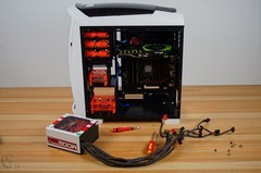 【蜂巢机箱MOD达人PK赛】设计新颖，走线利器（走线展示）