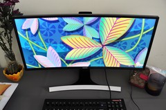 视觉爽，功能赞！不止是游戏利器的曲面显示器分享