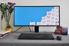 视觉爽，功能赞！不止是游戏利器的曲面显示器分享