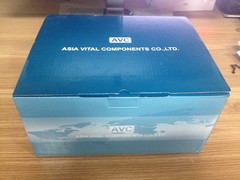 [高端下压式热管散热器] 冷门AVC下压式6热管自改上机并测试！