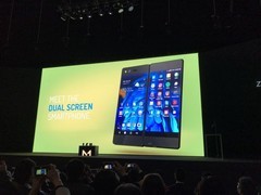 中兴发布折叠智能手机AXON M 放话智能手机行业将产生剧变