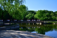 美丽的镜湖公园