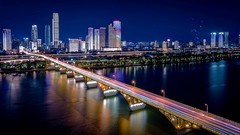 长沙橘子洲大桥夜色重温