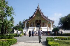 老挝琅勃拉邦皇宫寺院