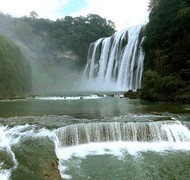 1745【不老松：纪实摄影】山河锦绣“山水之间”黄果树大瀑布！