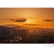 朝霞与晚霞