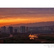 朝霞与晚霞