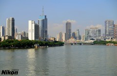 尼康小小黑拍珠江风景。