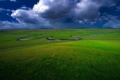 旅途中一一行走在国道G331中俄边境线上