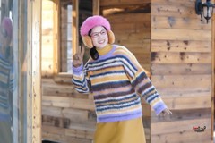 【冬季雪地美女】---木子