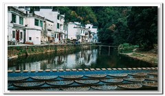 旅途中一一长溪河风光