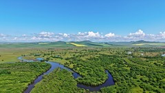 海拉尔河湿地风光-续