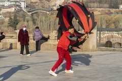 抓拍舞龙