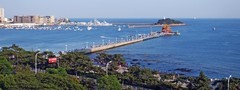 记忆中的青岛栈桥美景