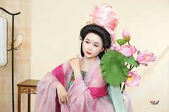 【云髻簪荷·浅染胭脂】---芋圆