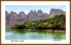 炳灵寺景区山水画卷03— 2023西行游记（甘肃237）临夏州永嘉县