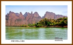 炳灵寺景区山水画卷03— 2023西行游记（甘肃237）临夏州永嘉县
