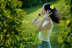 公园小妹妹2--习拍人像