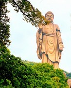 1761【不老松：纪实摄影】〖山河锦绣、詩画江南〗中国五方大佛之中的东方佛（无锡灵山