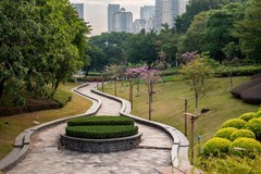 千灯湖——湖光倒影