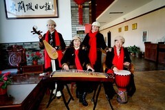 环境人像----黄陂木兰山庄！