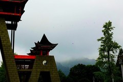 霜降时刻的青城山