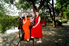 环境人像---黄陂大余湾的村姑！