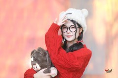 【冬日可爱的小女孩】---小柒