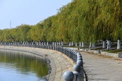 欣赏明湖迷人秋色